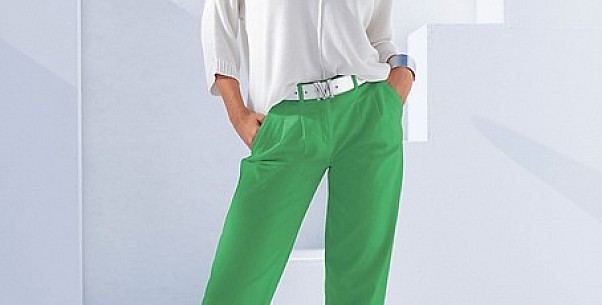 Loose pants: comfort is his middle name!