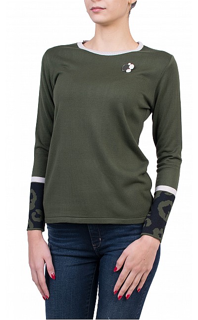 Ladies Blouse Long Sleeve BT 6194 GREEN / 2020