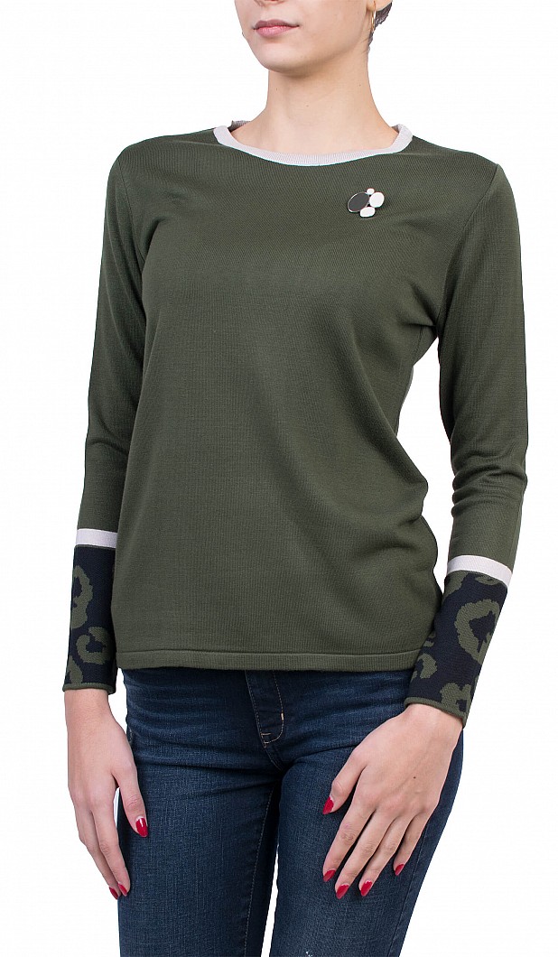 Ladies Blouse Long Sleeve BT 6194 GREEN / 2020