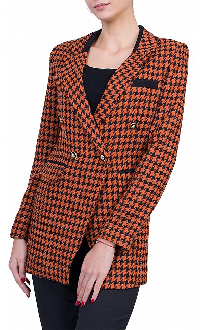 Women's long sleeve jacket J 4756 ORANGE / 2020