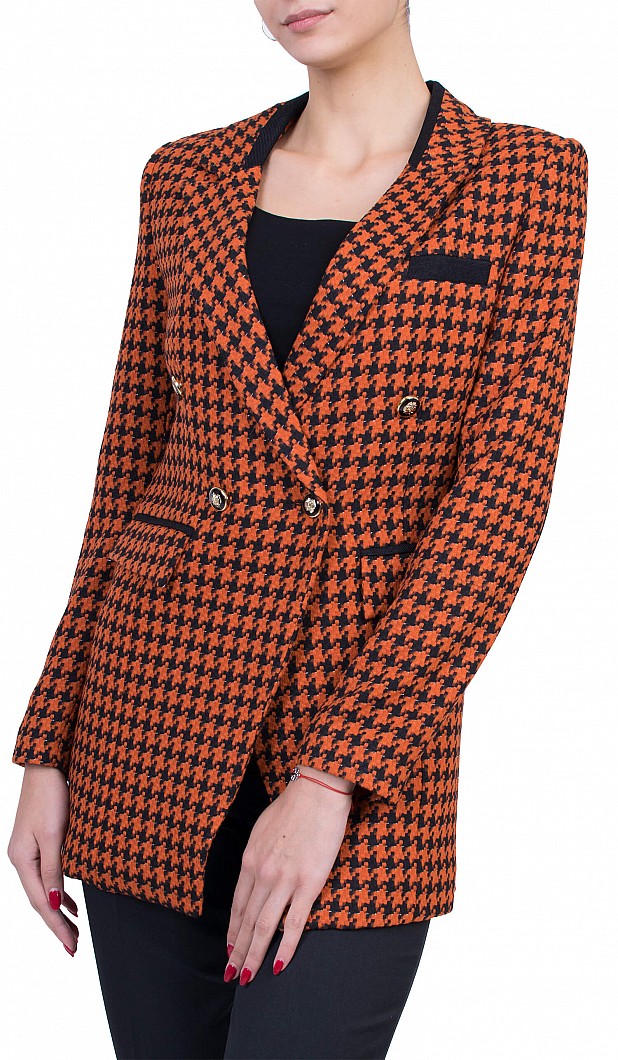 Women's long sleeve jacket J 4756 ORANGE / 2020