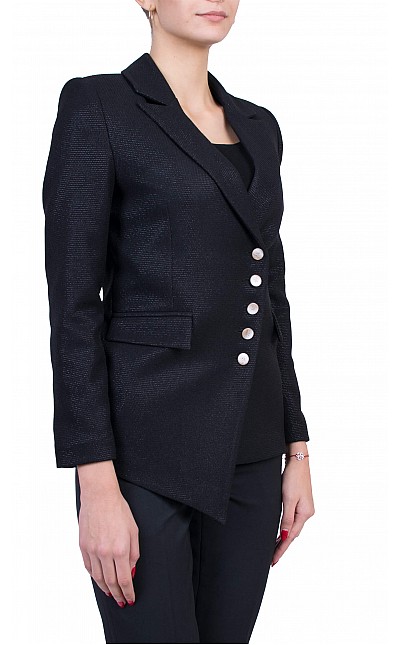 Women's long sleeve jacket J 4761 BLACK / 2020