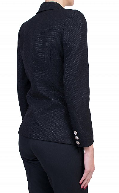 Women's long sleeve jacket J 4761 BLACK / 2020