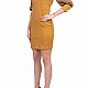 Knitted Ladies Dress in Red R 6295 RED / 2020