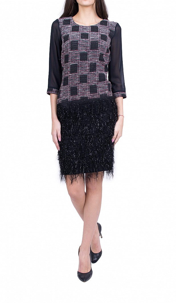 Women's Knit Dress R 6835 / 2020