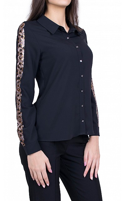 Elegant Ladies Blouse with Long Sleeve B 50683 / 2020