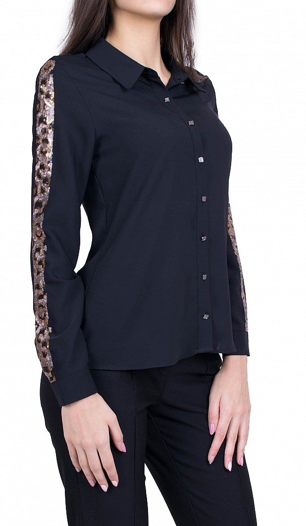 Elegant Ladies Blouse with Long Sleeve B 50683 / 2020