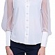 Ladies Long Sleeve Formal Blouse B 50822 WHITE / 2020