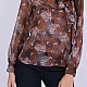 Chiffon Women's Blouse with Long Sleeves 20407 / 2020