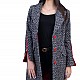 Gray Woolen Women's Coat Box J 19547 / 2020