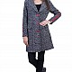 Gray Woolen Women's Coat Box J 19547 / 2020