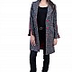 Gray Woolen Women's Coat Box J 19547 / 2020