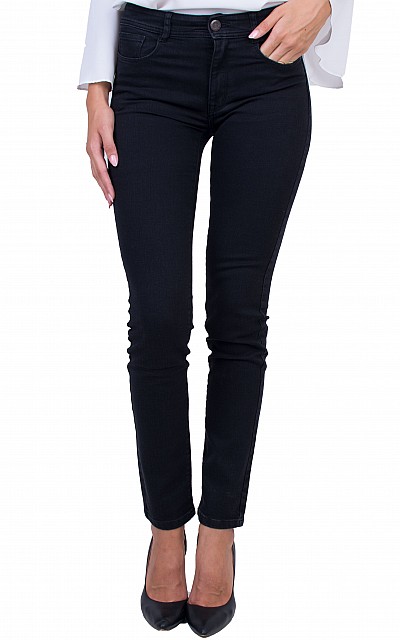 Black Women's Denim Pants N 19567 / 2020