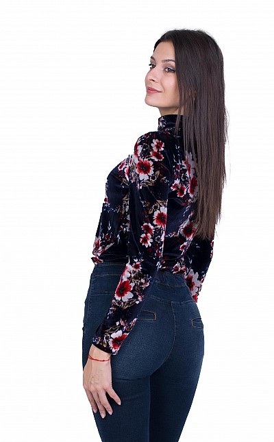 Women's Blouse Blue Velvet B 20530 / 2021