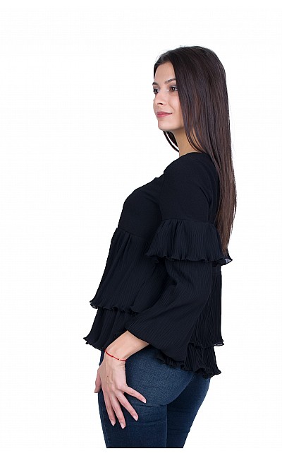 Women's Black Blouse Soley B 20535 / 2021