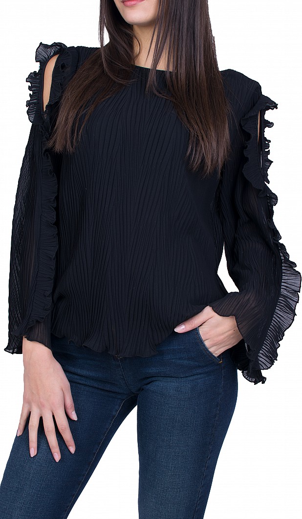 Women's Black Blouse Soley B 20536 / 2021