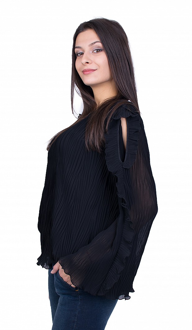 Women's Black Blouse Soley B 20536 / 2021