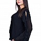 Women's Black Blouse Soley B 20536 / 2021