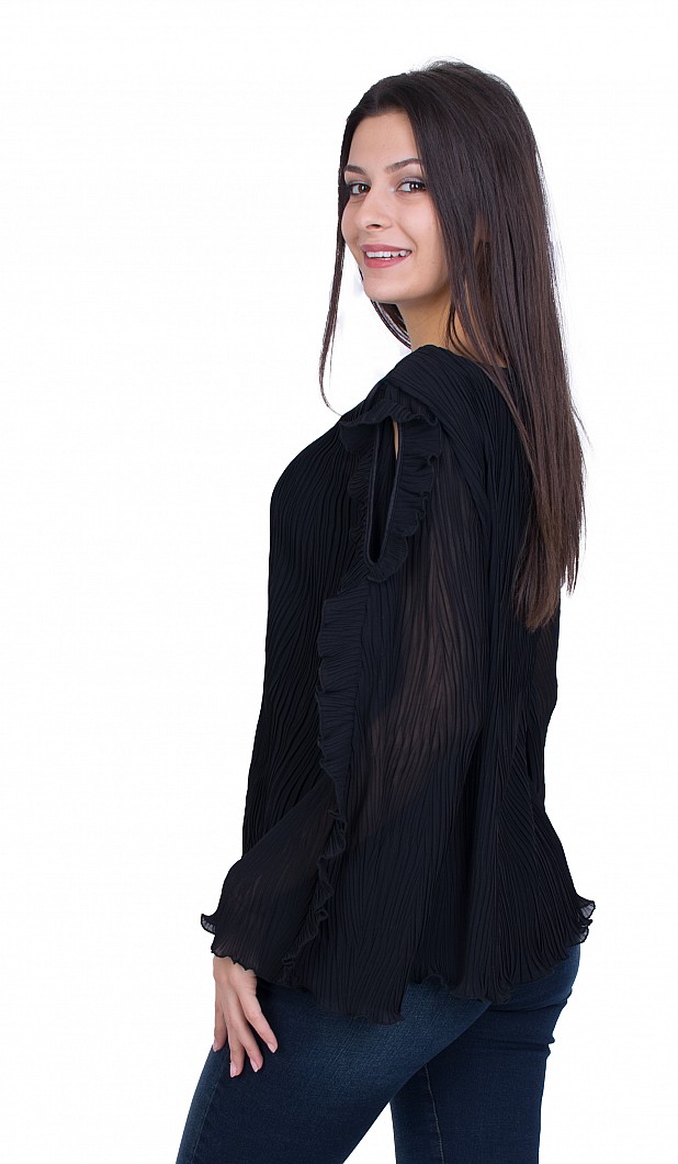 Women's Black Blouse Soley B 20536 / 2021