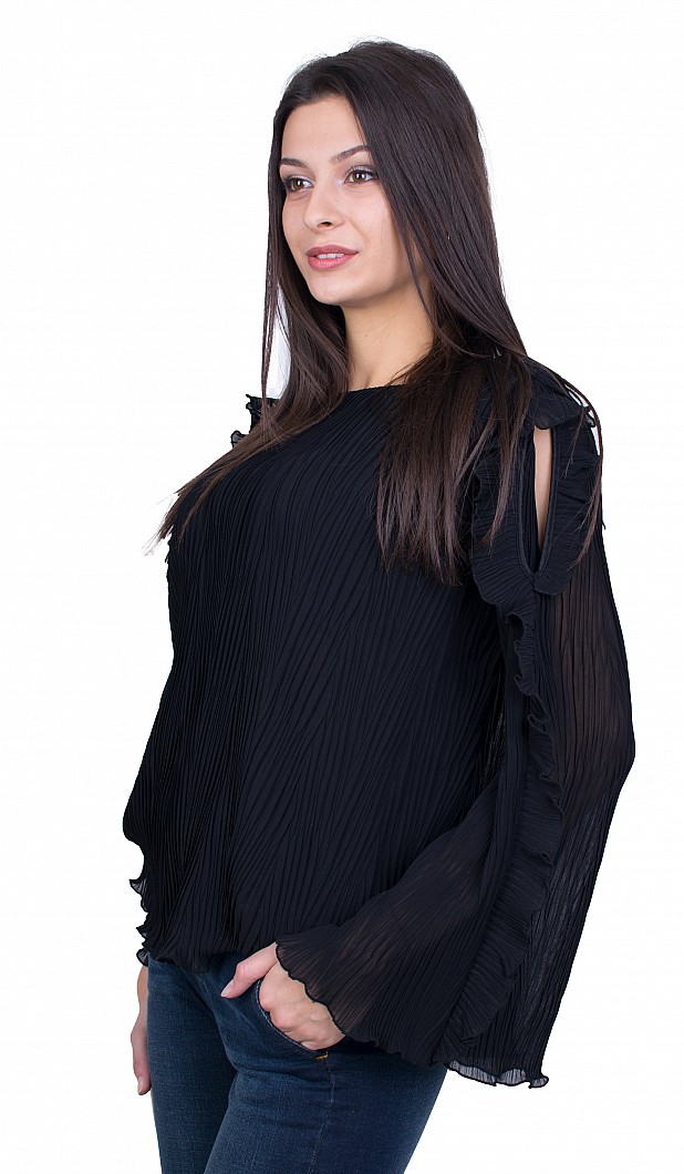 Women's Black Blouse Soley B 20536 / 2021