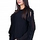 Women's Black Blouse Soley B 20536 / 2021