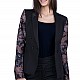 Black Women's Elegant Jacket 21563 / 2022