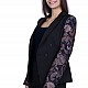 Black Women's Elegant Jacket 21563 / 2022