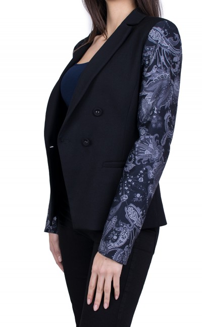 Black Women's Elegant Jacket 21565 / 2022