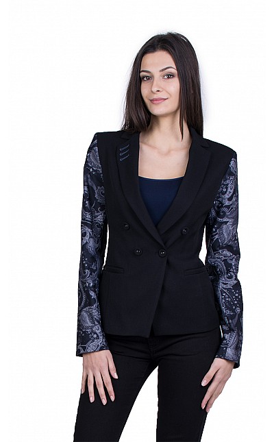 Black Women's Elegant Jacket 21565 / 2022