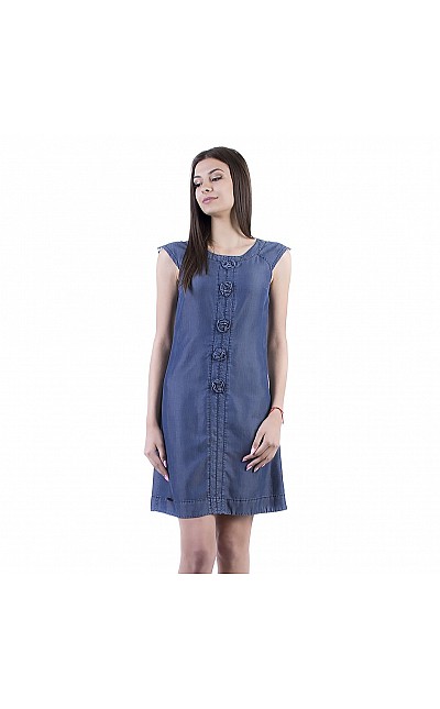 Ladies jeans dress from Tensel R 17109