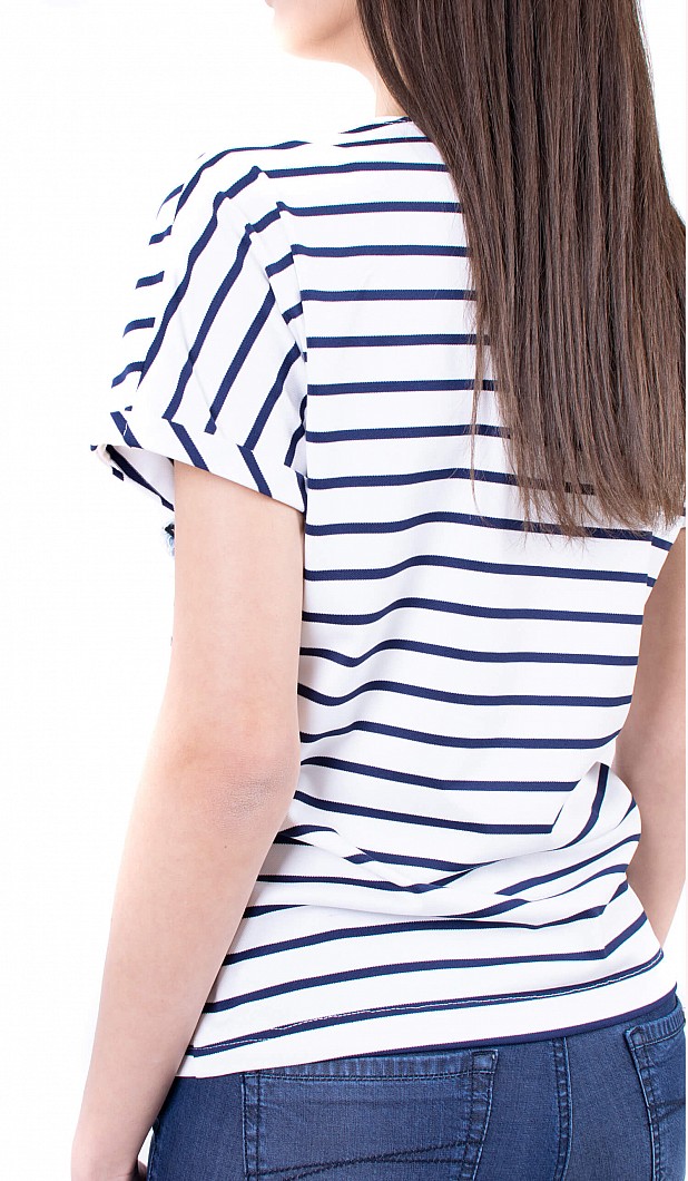 Women's Striped T-shirt B 19213 / 2019