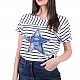 Women's Striped T-shirt B 19213 / 2019