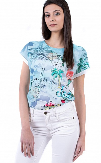 Women's T-shirt Print B 19216 / 2019