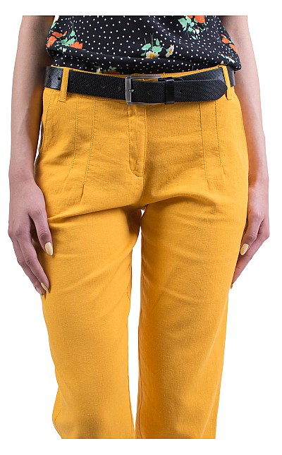 Women's Linen Pants N 19220 / 2019