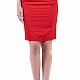 Red Skirt Business Length 19151