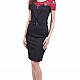 Elegant Black Lady Dress R 19232