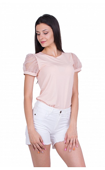 Women's Blouse with Short Sleeves B 20277 / 2020