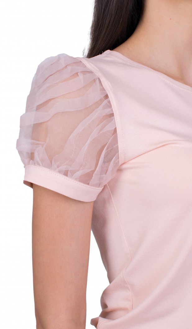 Women's Blouse with Short Sleeves B 20277 / 2020