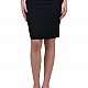 Women's Black Skirt Business Length P 20146 / 2020