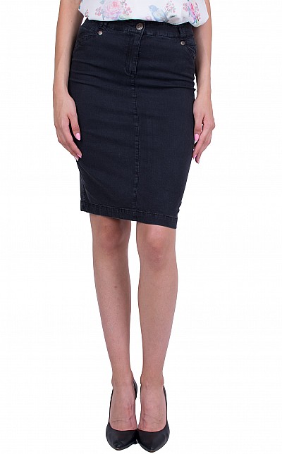 Women's Denim Skirt Business Length P 20154 / 2020