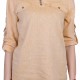 Women's Blouse Yellow with Long Sleeves 21137 / 2021 Women's Blouse Yellow with Long Sleeves 21137 / 2021
