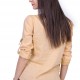Women's Blouse Yellow with Long Sleeves 21137 / 2021 Women's Blouse Yellow with Long Sleeves 21137 / 2021