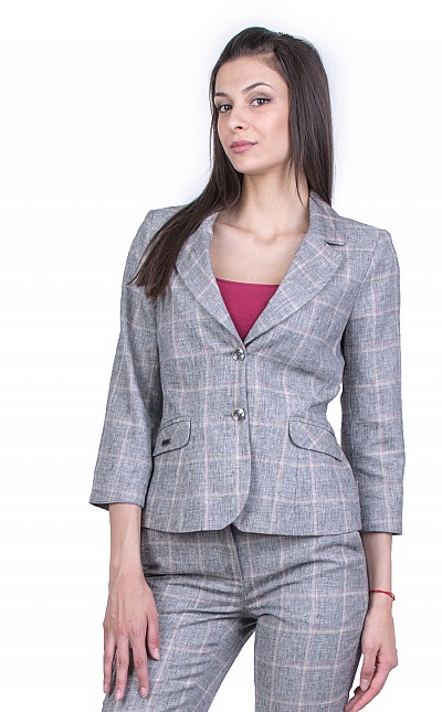 Ladies Elegant Jacket from Len 21154