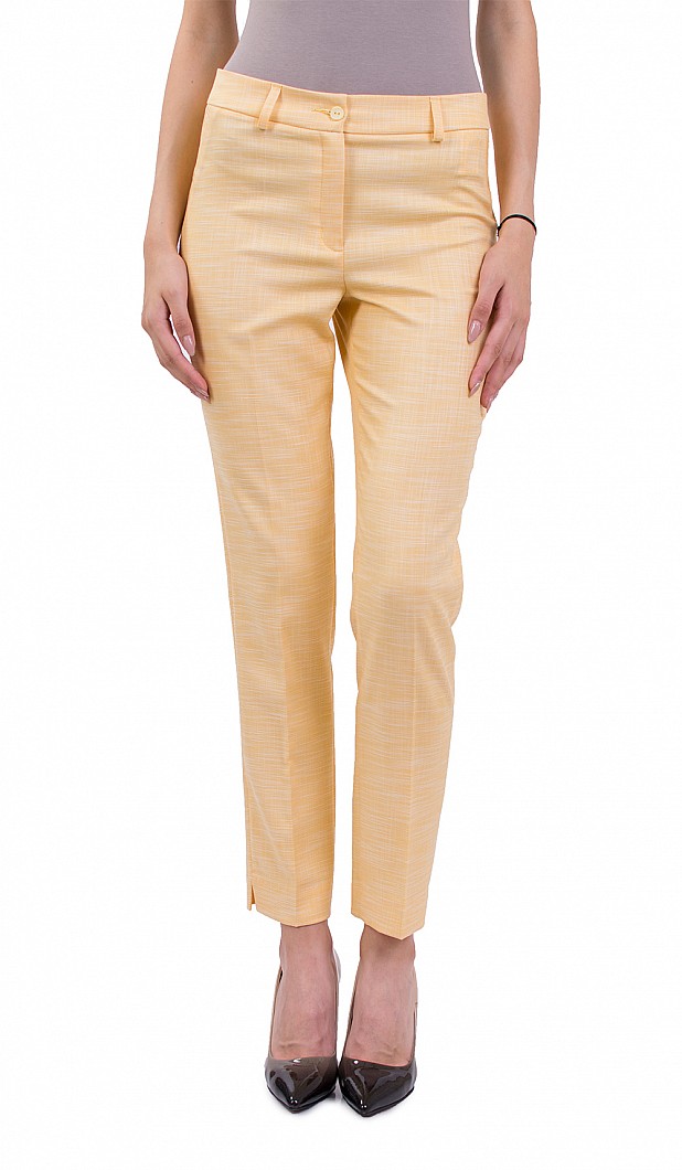 Летен Дамски Панталон с 9/10 дължина 18158 Yellow