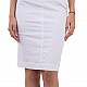 White Cotton Skirt 18168