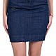 Short denim skirt P 21113