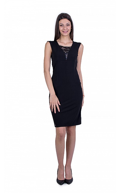 Black Office Dress 21150