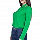 Women's Green Knitted Blouse 22118