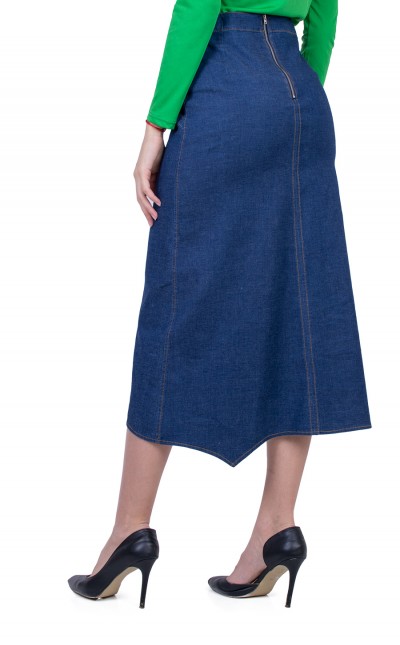 Long Denim Skirt 22102 / 2022