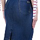 Straight Denim Skirt Business Length 22140 / 2022